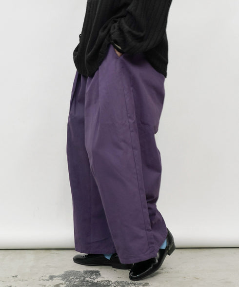 H177 / 着用サイズ:L パープル 着用トップス:218716