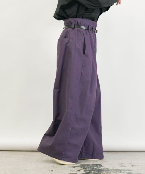 H163 / 着用サイズ:M パープル 着用トップス:218518