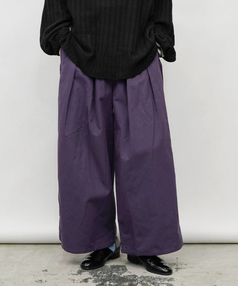 H177 / 着用サイズ:L パープル 着用トップス:218716