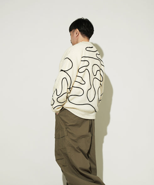 H163 / 着用サイズ:S オフホワイト