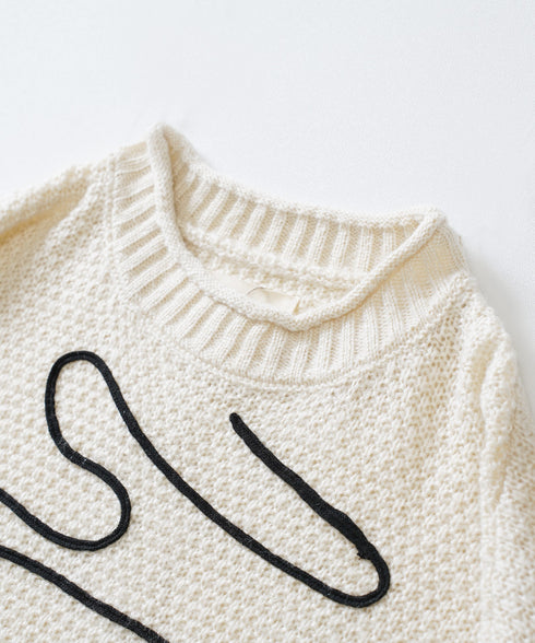 オフホワイト衿