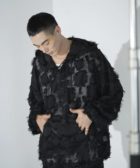 H178 / 着用サイズ: L*ブラック インナー:217749 ボトムス:217622