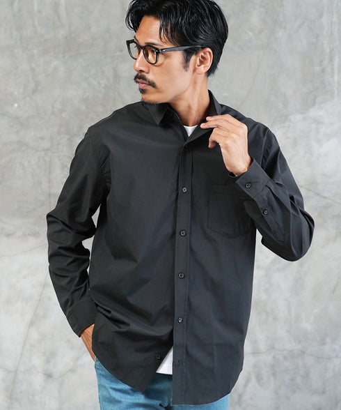 ストレッチブロードイージーケアレギュラーシャツ