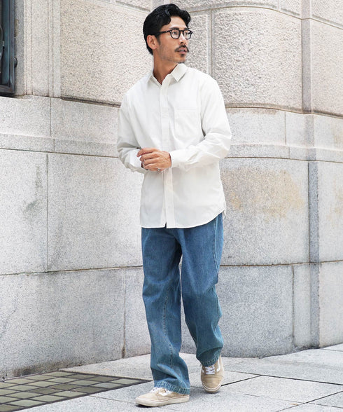 ストレッチブロードイージーケアレギュラーシャツ