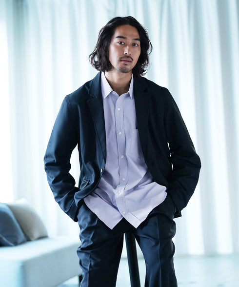 ブルー MODEL : KAI 181cm 68kg Lsize