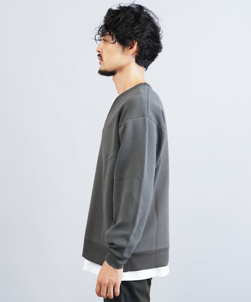 チャコールグレー MODEL : PEKEPON 175cm 60kg Lsize