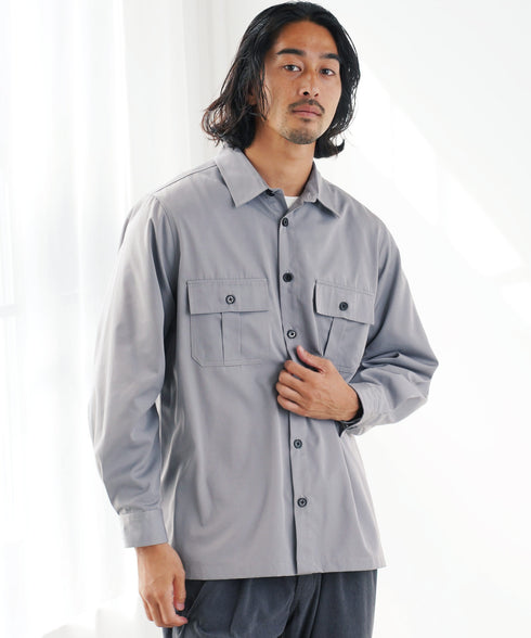 ライトグレー MODEL : KAI 181cm 68kg Lsize