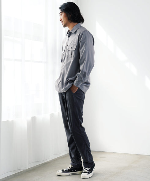 ライトグレー MODEL : KAI 181cm 68kg Lsize