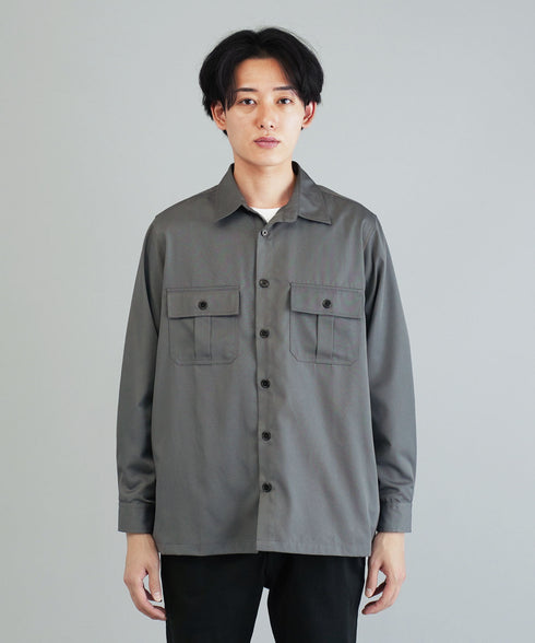 チャコールグレー MODEL : TAKERU 182cm 65kg Lsize