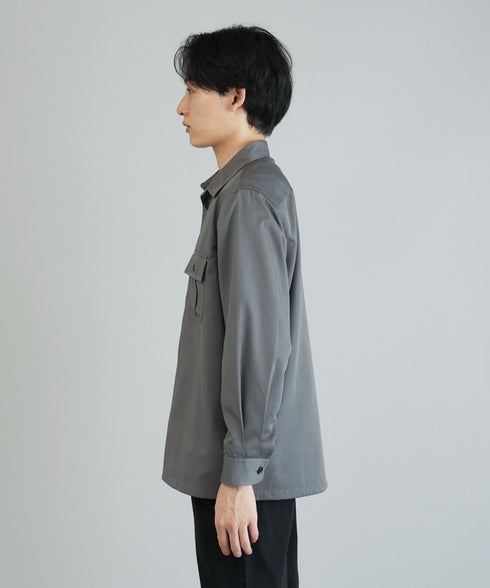 チャコールグレー MODEL : TAKERU 182cm 65kg Lsize