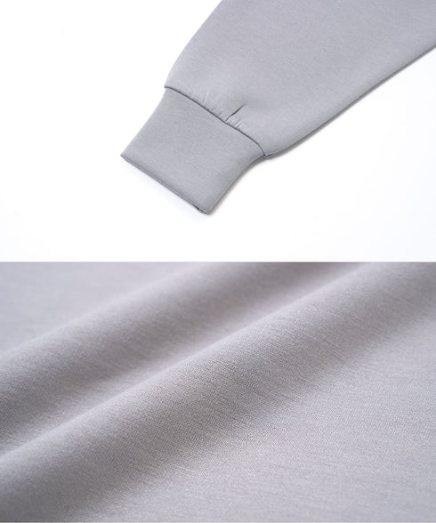 ラグラン切替ライトスウェット | スウェット トレーナー メンズ プルオーバー ダブルフェイス クルーネック アンチピリング 抗ピリ