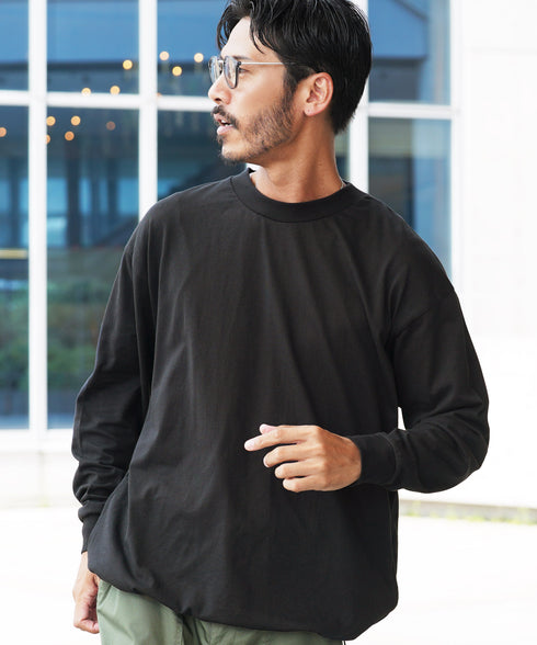 ドローコードロンTサイドポケット付ルーズシルエット