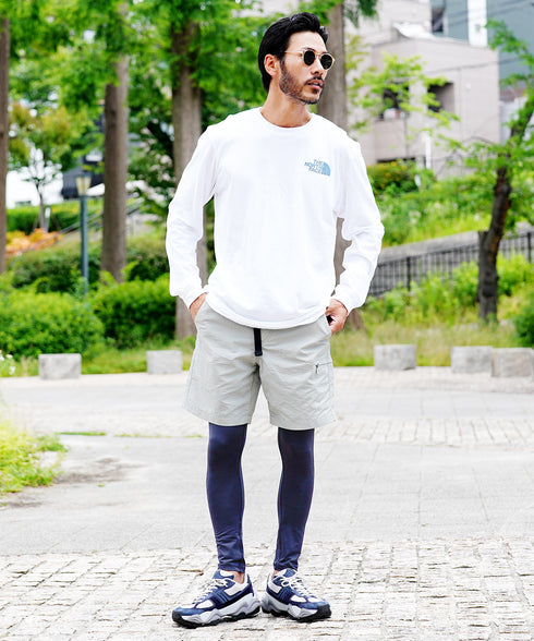 ネイビー MODEL : GO 180cm 66kg Lsize