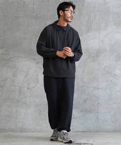 撥水微メッシュマンパーパッカブルジャケット