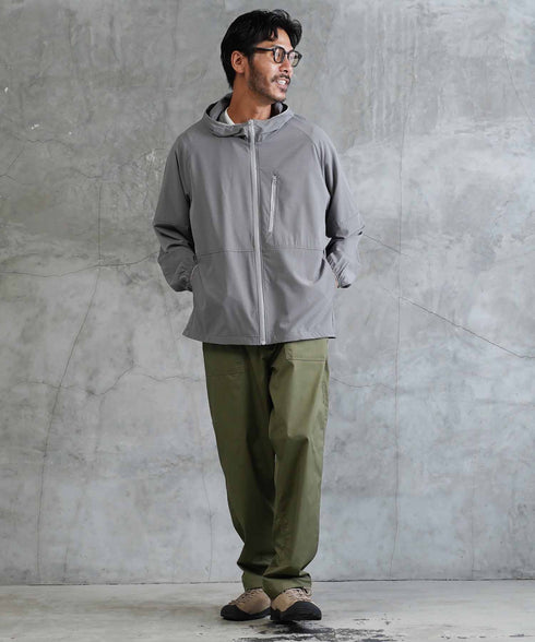 撥水微メッシュマンパーパッカブルジャケット