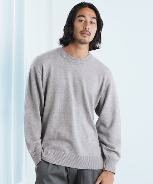 パウダータッチストレッチハイゲージニット