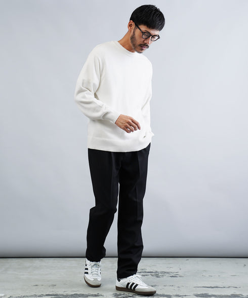 パウダータッチストレッチハイゲージニット