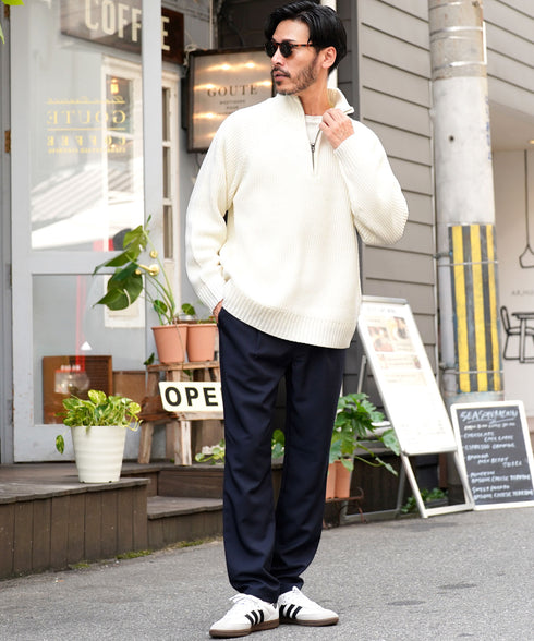 ホワイト MODEL : GO 180cm 66kg Lsize