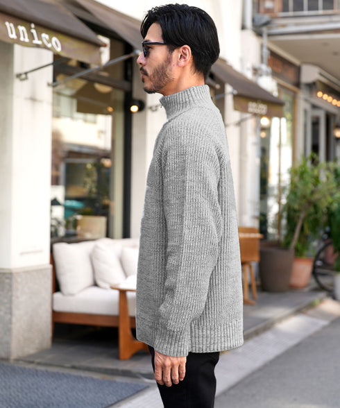 ミックスグレー MODEL : GO 180cm 66kg Lsize