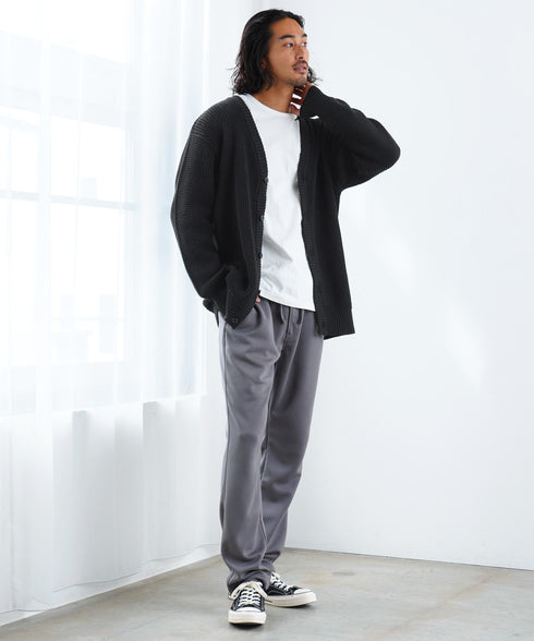 ワッフルカーディガン