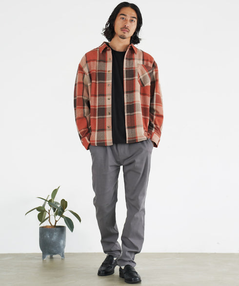 チャコールグレー MODEL : KAI 181cm 68kg Lsize