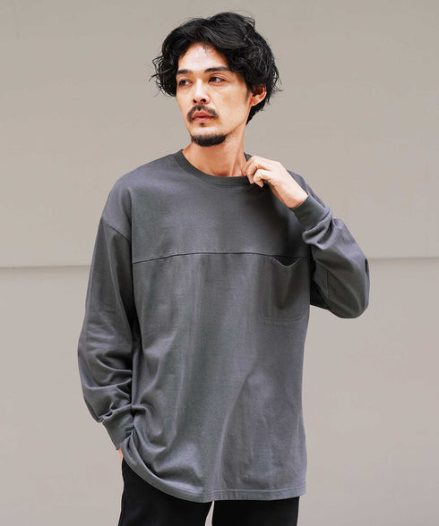 チャコールグレー MODEL : PEKEPON 175cm 60kg Lsize