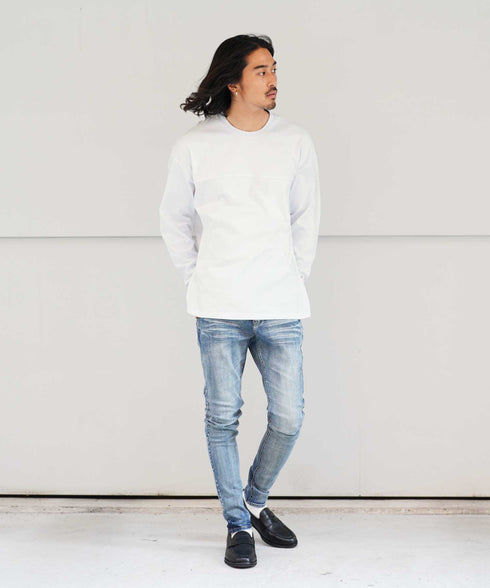 ホワイト MODEL : KAI 181cm 68kg Lsize