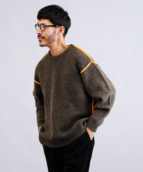 ブラウン/オレンジ MODEL : GO 180cm 66kg Lsize