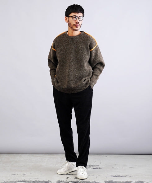 ブラウン/オレンジ MODEL : GO 180cm 66kg Lsize