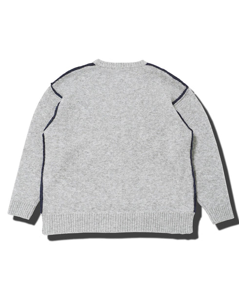 グレー/ネイビー