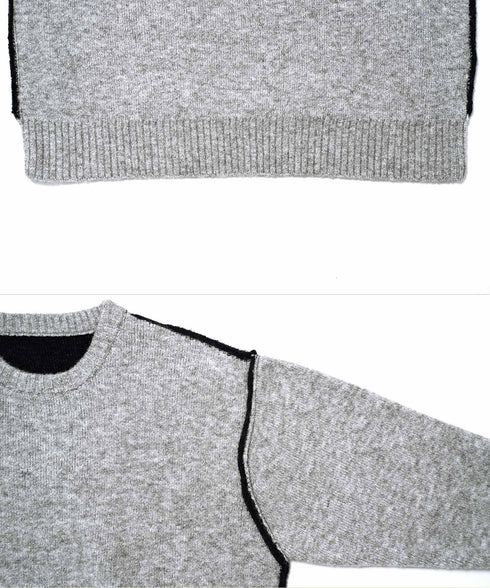 グレー/ネイビー