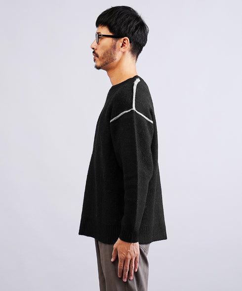 ブラック/チャコール MODEL : GO 180cm 66kg Lsize