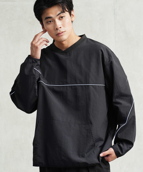 ピステ ナイロンプルオーバー ジャケット リフレクター ゲームシャツ