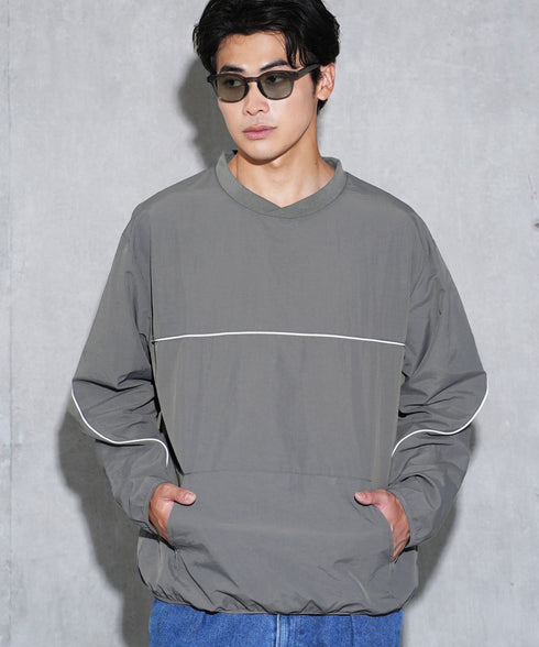 ピステ ナイロンプルオーバー ジャケット リフレクター ゲームシャツ