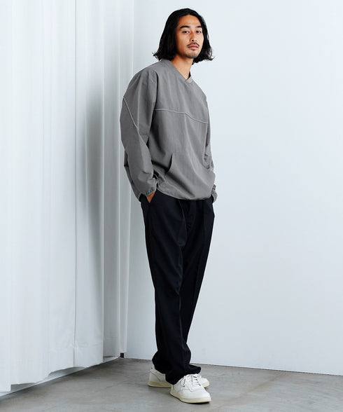 グレー MODEL : KAI 181cm 68kg Lsize