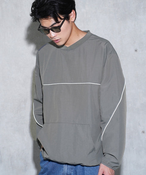 ピステ ナイロンプルオーバー ジャケット リフレクター ゲームシャツ