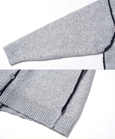 グレー/ネイビー