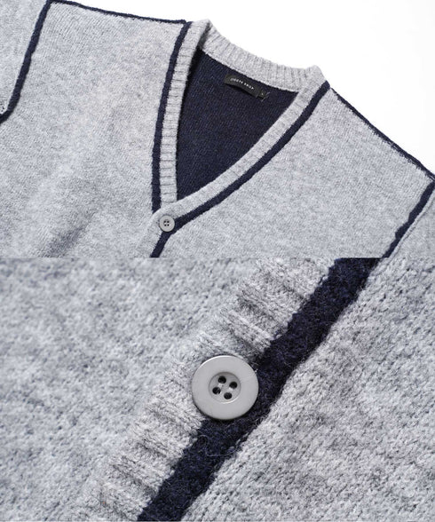 グレー/ネイビー