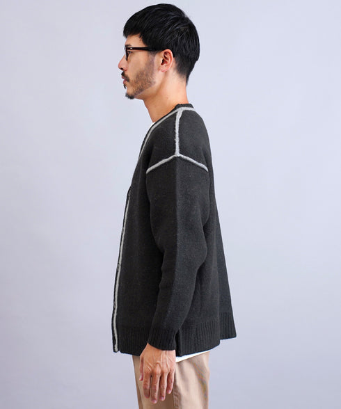 ブラック/チャコール MODEL : GO 180cm 66kg Lsize