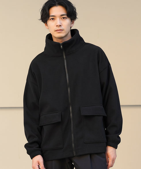 コーデユロイビックシルエット裏起毛ブルゾン