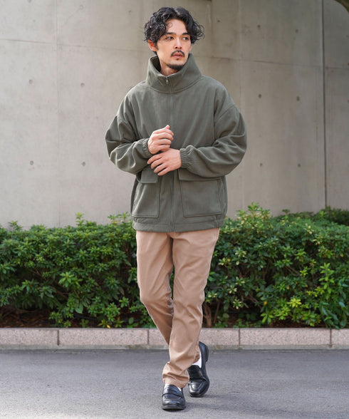 スモークカーキ MODEL : PEKEPON 175cm 60kg Lsize