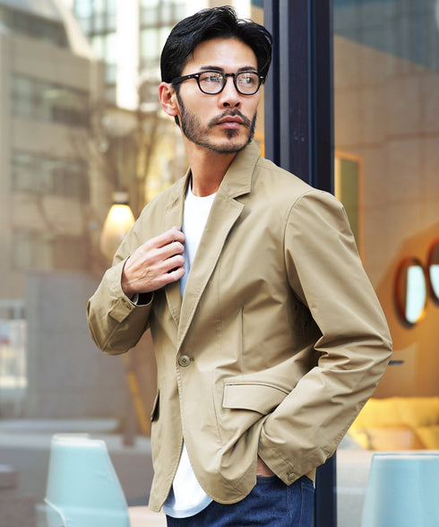 撥水 テーラードジャケット