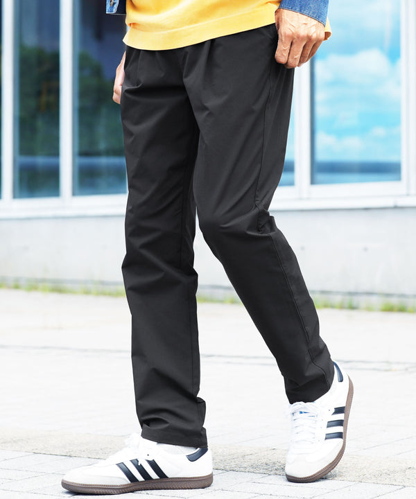 撥水 テーパードパンツ | ストレッチ パンツ ボトムス イージーパンツ スラックス スリム ストレッチパンツ オフィスカジュアル ビジネスカジュアル