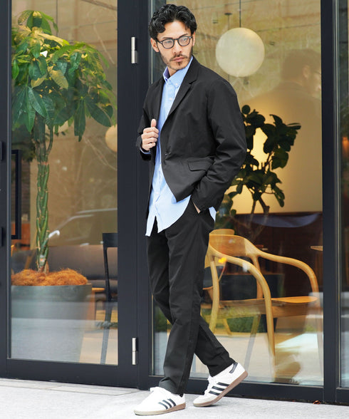 撥水 テーパードパンツ | ストレッチ パンツ ボトムス イージーパンツ スラックス スリム ストレッチパンツ オフィスカジュアル ビジネスカジュアル