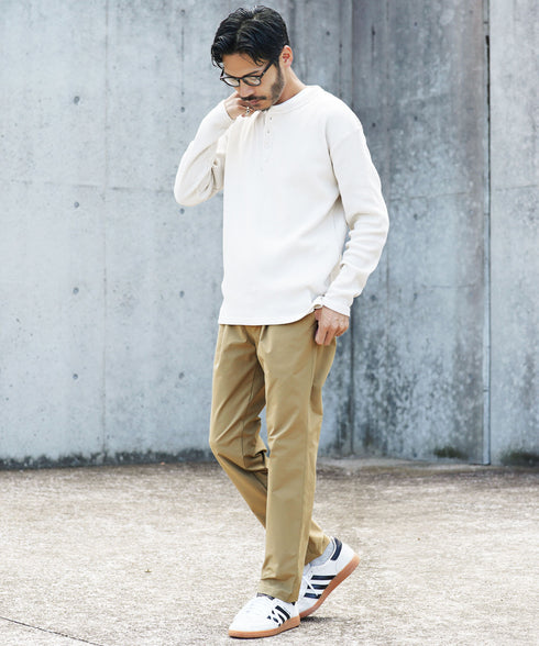 撥水 テーパードパンツ | ストレッチ パンツ ボトムス イージーパンツ スラックス スリム ストレッチパンツ オフィスカジュアル ビジネスカジュアル