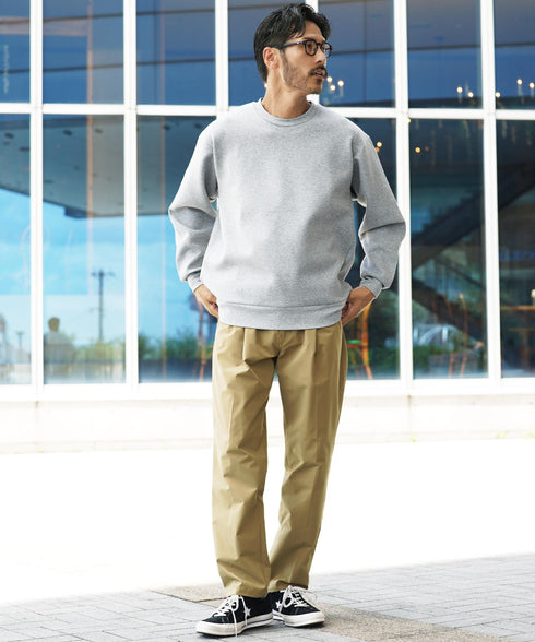 撥水セミワイドパンツ