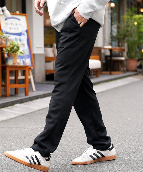 ダブルニット イージー テーパードパンツ | メンズ イージー パンツ ウェットパンツ テーパード きれいめ ボトムス ストレッチパンツ