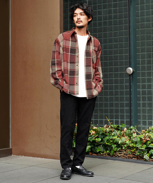 ブラウン/オレンジ