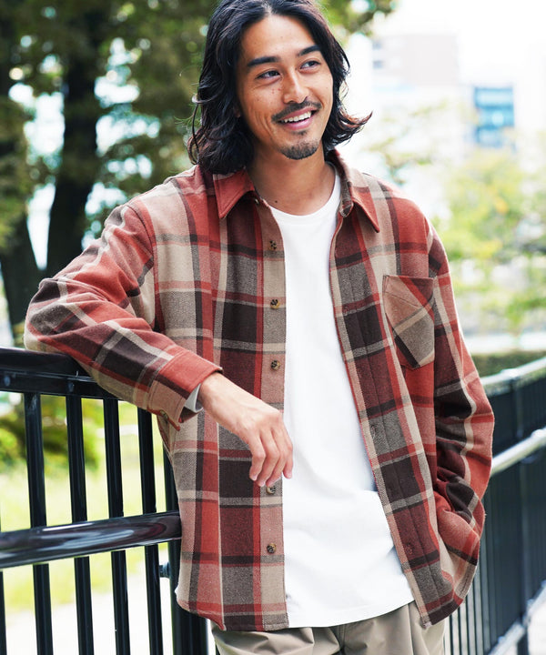 ブラウン/オレンジ