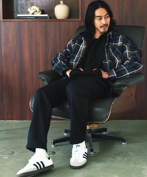 ネイビー/ブラック